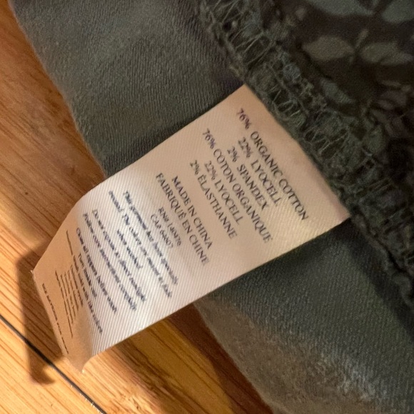 Faherty Julianne Corduroy Pants Blue Size 26 - Picture 10 of 15